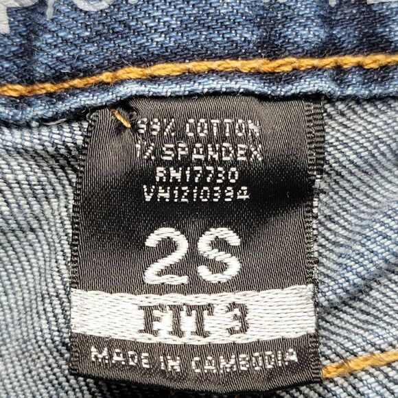 Mossimo Women's Bootcut Jeans Size 2S Medium Wash Blue Denim 28x28 - Picture 7 of 10